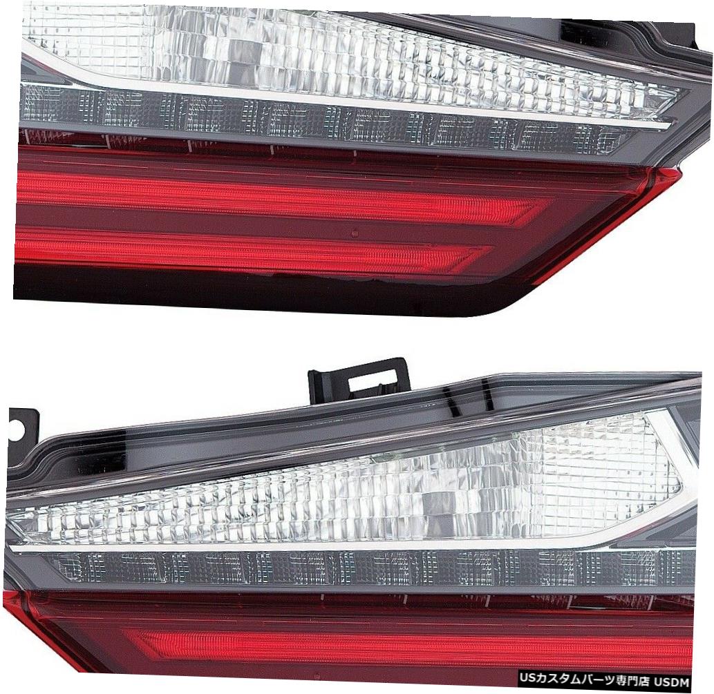 Tail light レクサスRX350 450h 2016-2019バックアップインバーステールランプテールランプペア LEXUS RX350 450h 2016-2019 BACK UP REVERSE INNER TAIL LIGHTS TAILLIGHT LAMP PAIR 【並行輸入品】