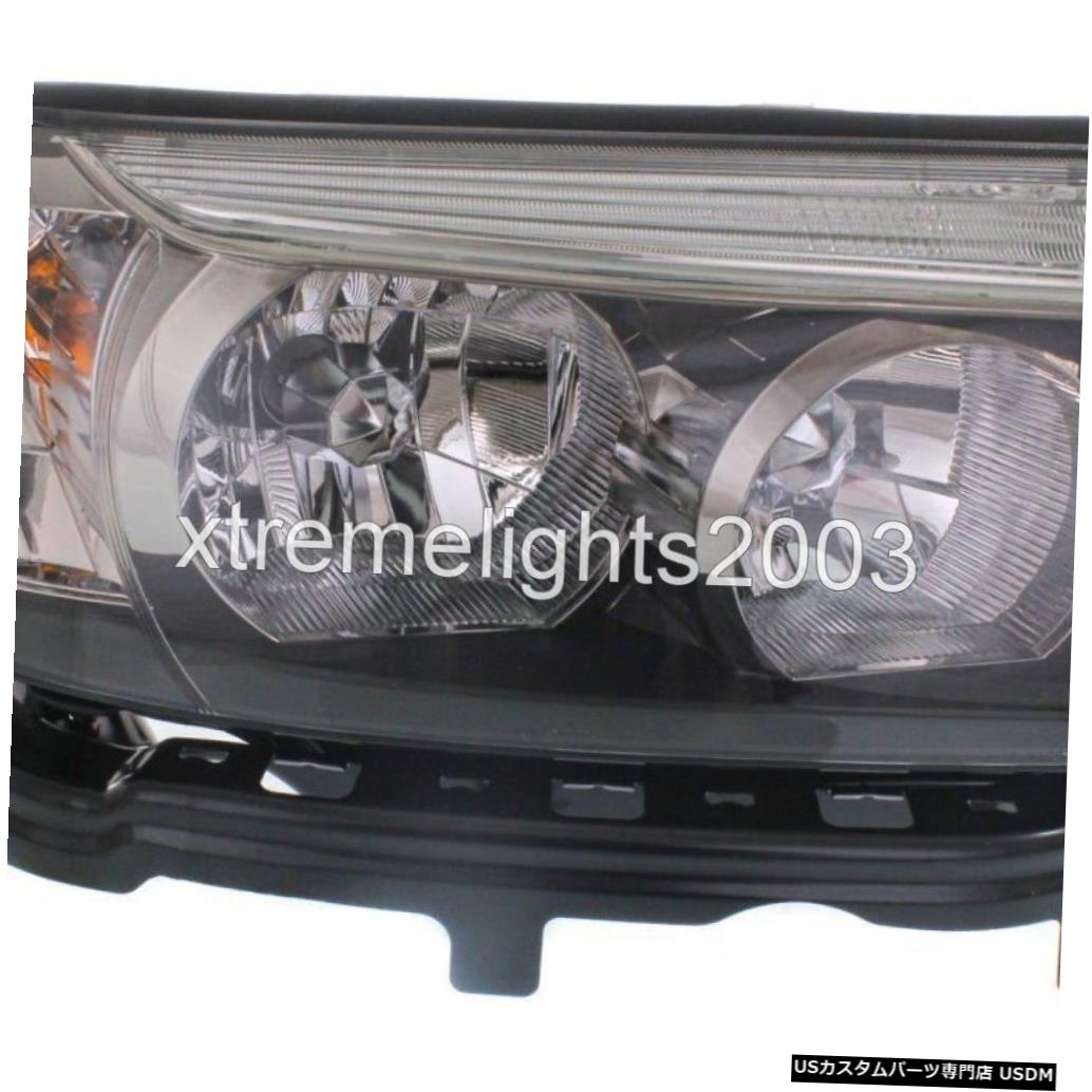 Tail light フィットスバルフォレスター2006-2008右パッセンジャースポーツブラックヘッドライトヘッドランプ FITS SUBARU FORESTER 2006-2008 RIGHT PASSENGER SPORT BLACK HEADLIGHT HEAD LAMP 【並行輸入品】