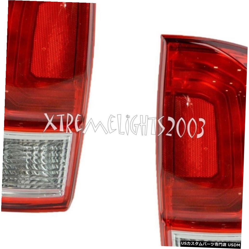 Tail light TOYOTA TACOMA 2016 RED BASE SR SR5テールライトテールライトリアランプペアセット TOYOTA TACOMA 2016 RED BASE SR SR5 TAILLIGHTS TAIL LIGHTS REAR LAMPS PAIR SET 【並行輸入品】