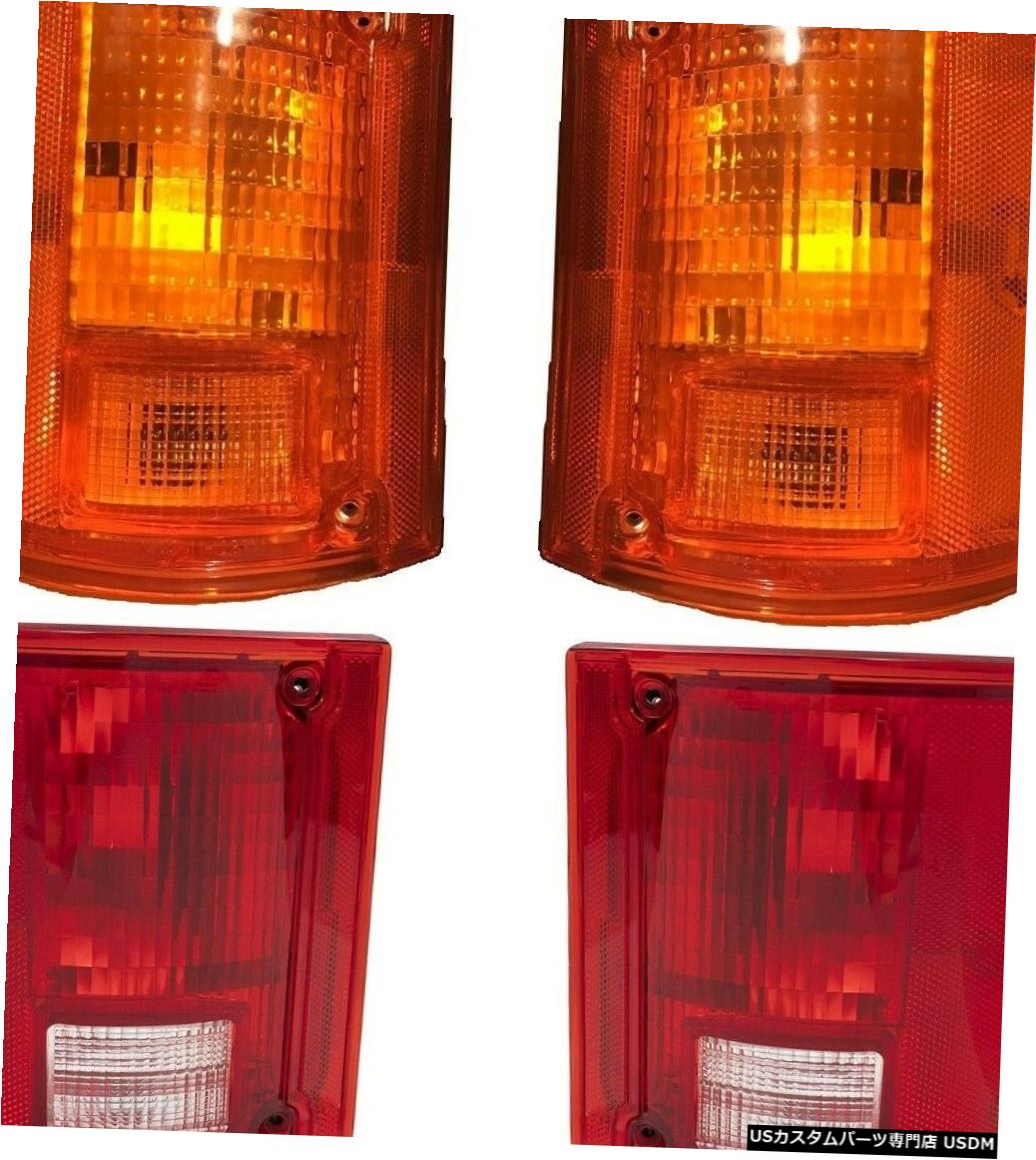 Tail light MONACO CAMELOT 2003 2004ターンシグナルテールライトテールライトランプRV 4PCセット MONACO CAMELOT 2003 2004 TURN SIGNAL TAILLIGHTS TAIL LIGHTS LAMPS RV 4PC SET 【並行輸入品】
