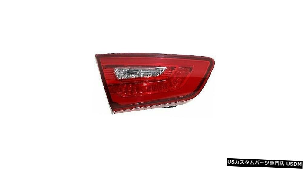 Tail light FITS KIA OPTIMA 2014-2015左ドライバーLEDインナーテールライトテールライトリアランプ FITS KIA OPTIMA 2014-2015 LEFT DRIVER LED INNER TAILLIGHT TAIL LIGHT REAR LAMP 【並行輸入品】