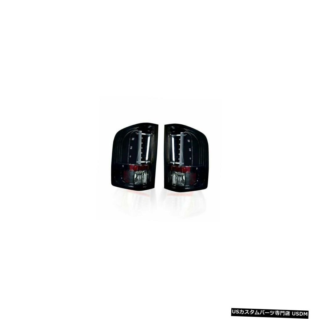 Tail light Recon 264291BK LEDテールライトキットスモークレンズ、07-13 Silveradoシングルホイール用 Recon 264291BK LED Tail Light Kit Smoked Lens for 07-13 Silverado Single Wheel 【並行輸入品】｜カスタムパーツ WORLD倉庫