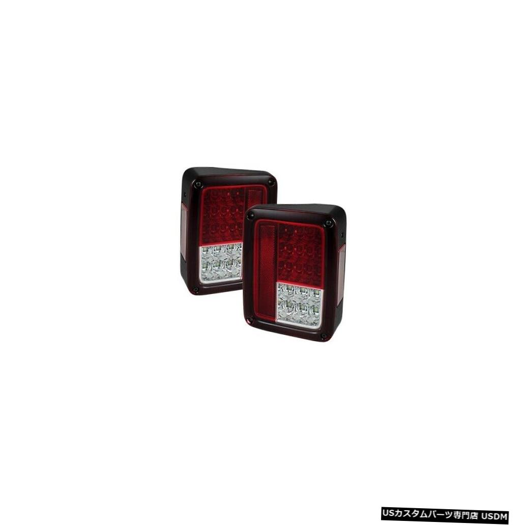 Tail light スパイダー5070401 LEDテールライトブラック2018-2018ジープラングラーJK 2pc NEW Spyder 5070401 LED Tail Lights Black For 2018-2018 Jeep Wrangler JK 2pc NEW 【並行輸入品】