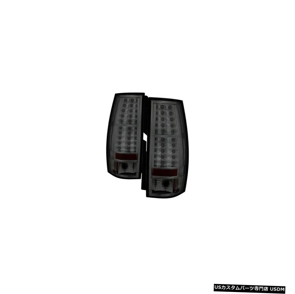 Tail light スパイダー5002174 LEDテールライト2007-2014 GMCユーコン2ピースブラック Spyder 5002174 LED Tail Lights Black For 2007-2014 GMC Yukon 2pc NEW 【並行輸入品】
