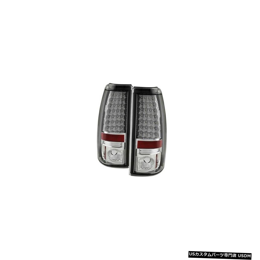 Tail light スパイダー5001733 LEDテールライトブラック07 GMCシエラ3500クラシック2個新 Spyder 5001733 LED Tail Lights Black For 07 GMC Sierra 3500 Classic 2pc NEW 【並行輸入品】
