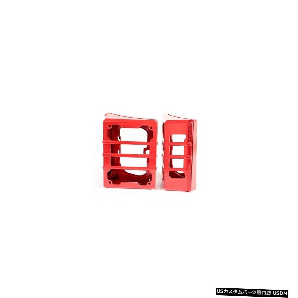 Tail light Rugged Ridge 11226.06 07-18 Jeep Wrangler JKのエリートガードキットテールライトレッド Rugged Ridge 11226.06 Elite Guard Kit Tail Light Red For 07-18 Jeep Wrangler JK 【並行輸入品】