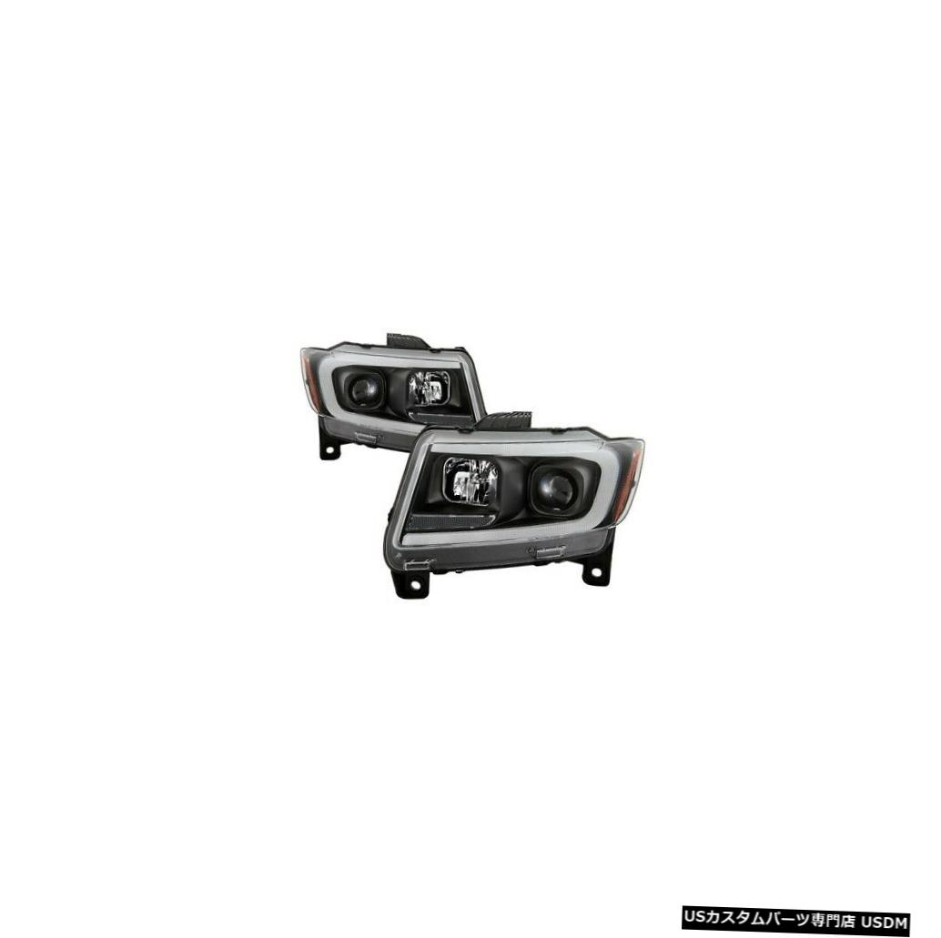 Tail light Spyder 5085795 11-13グランドチェロキー用ライトバープロジェクターヘッドライトブロックNEW Spyder 5085795 Light Bar Projector Headlight Blk For 11-13 Grand Cherokee NEW 【並行輸入品】