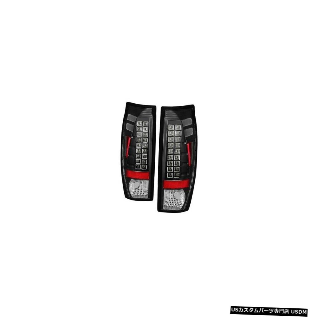 Tail light Spyder 5001061 LEDテールライトブラック（2002-2006 Chevy Avalanche 2500 2pc用）NEW Spyder 5001061 LED Tail Lights Black For 2002-2006 Chevy Avalanche 2500 2pc NEW 【並行輸入品】