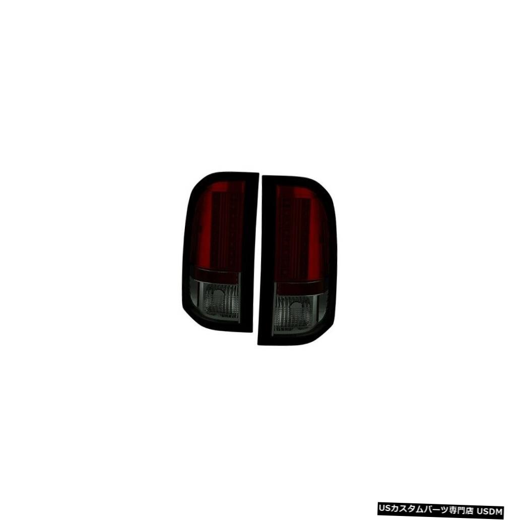 Tail light Spyder 5001801 LEDテールライトブラック（2007-2014 GMCシエラ3500 HD 2個用）NEW Spyder 5001801 LED Tail Lights Black For 2007-2014 GMC Sierra 3500 HD 2pc NEW 【並行輸入品】