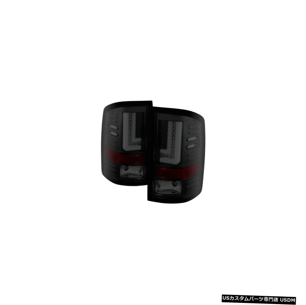 Tail light スパイダー5080707 LEDテールライトブラック2015-2016 GMCシエラ3500 HDの新しい Spyder 5080707 LED Tail Lights Black For 2015-2016 GMC Sierra 3500 HD NEW 【並行輸入品】