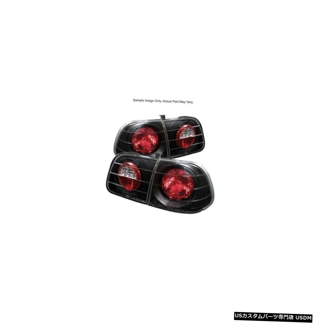 納得できる割引 ライト ランプ Black Lights Tail Style Euro Spyder 99 00ホンダシビック4ドア用ユーロスタイルテールライト ブラック スパイダー Light Tail For Door 4 Civic Honda 99 00 Www Suriagrofresh Com