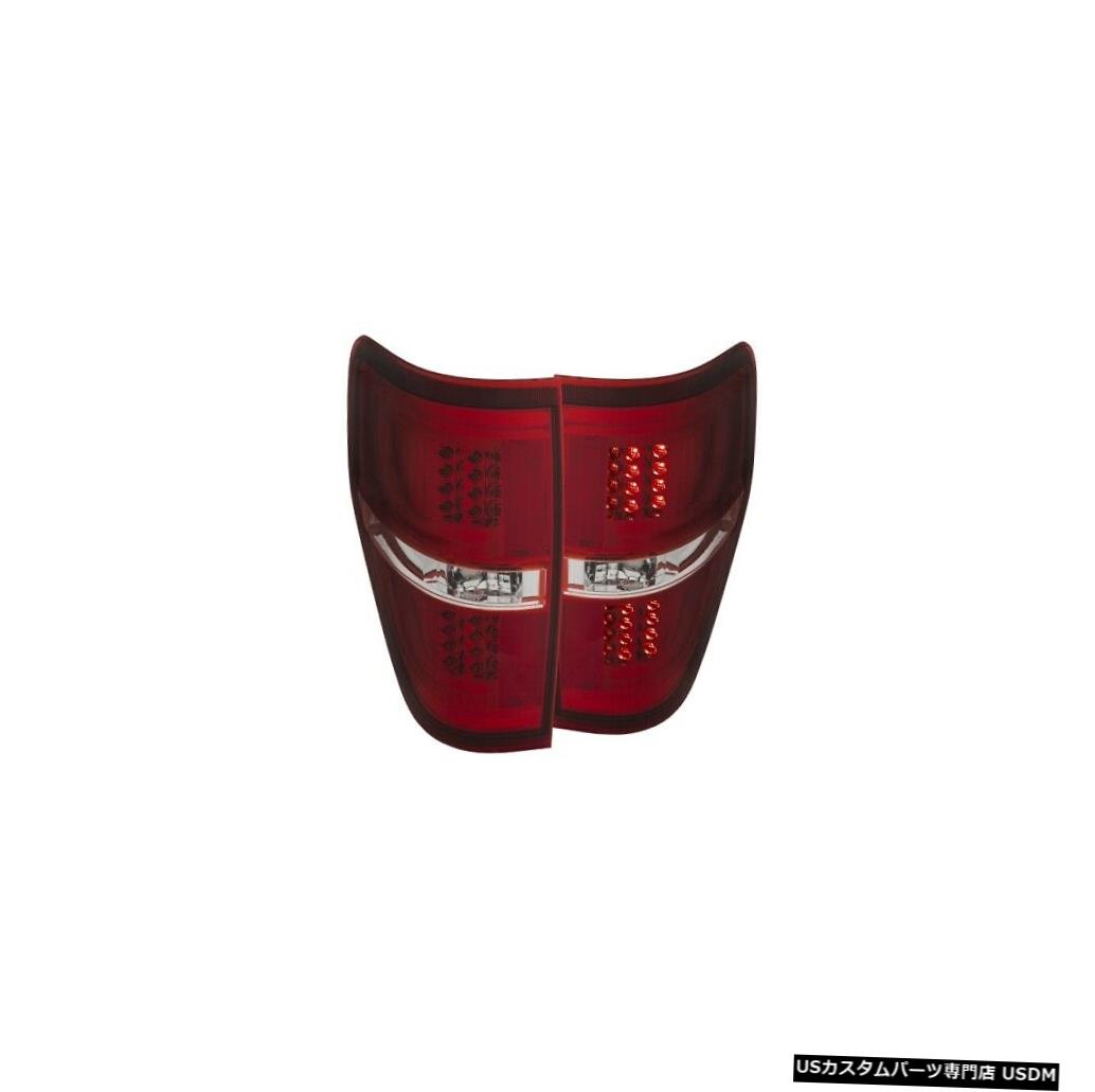 Tail Light Anzo 09 13フォードf150のテールライトアセンブリled赤 クリアレンズnew Anzo Tail Light Assembly Led Red Clear Lens For 09 13 Ford F150 New Painfreepainrelief Com