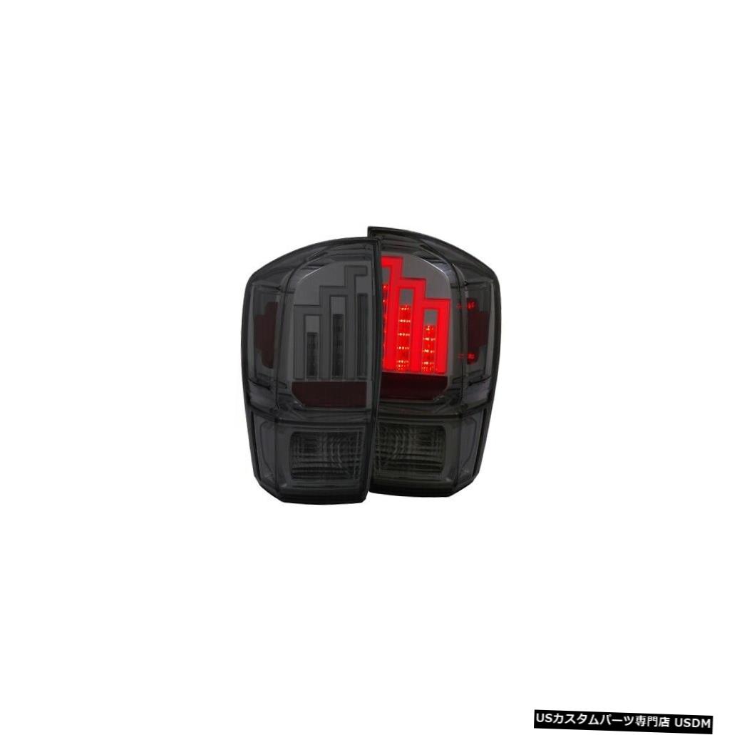 Tail light Anzo 311282テールライトアセンブリスモークレンズブラックハウジング16-19タコマNEW Anzo 311282 Tail Light Assembly Smoke Lens Black Housing For 16-19 Tacoma NEW 【並行輸入品】