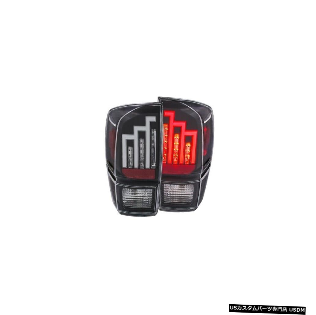 Tail light Anzo 311281テールライトアセンブリ2個（16-19トヨタタコマ用）NEW Anzo 311281 Tail Light Assembly 2pc For 16-19 Toyota Tacoma NEW 【並行輸入品】