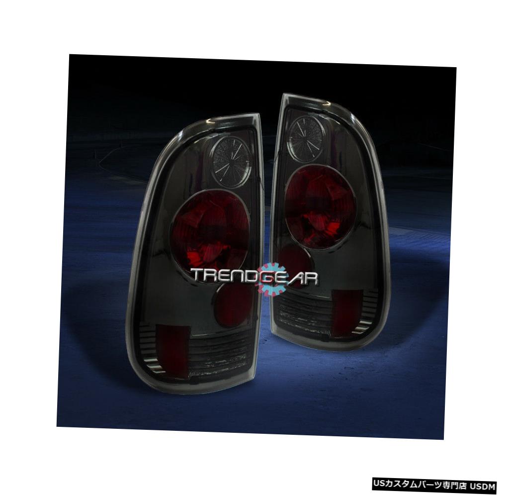 Tail light 1997-2003フォードF-150 F-250 F-350ピックアップテールブレーキライトランプスモーク左+右 1997-2003 FORD F-150 F-250 F-350 PICKUP TAIL BRAKE LIGHTS LAMPS SMOKE LEFT+RIGHT 【並行輸入品】