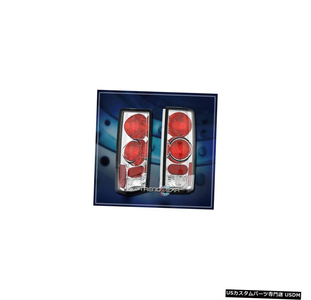 Tail light 85-01シェビーアストロGMCサファリバンアルテッツァブレーキテールライトクロームセットCL CS LS LT 85-01 CHEVY ASTRO GMC SAFARI VAN ALTEZZA BRAKE TAIL LIGHT CHROME SET CL CS LS LT 【並行輸入品】