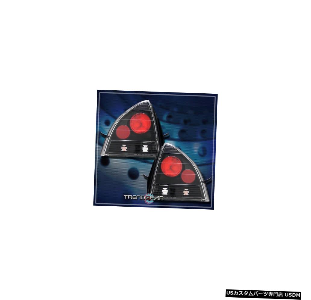 Tail light ホンダプレリュードテールブレーキライト1992-1996用リアランプブラック FOR 1992-1996 HONDA PRELUDE TAIL BRAKE LIGHTS REAR LAMPS BLACK 【並行輸入品】