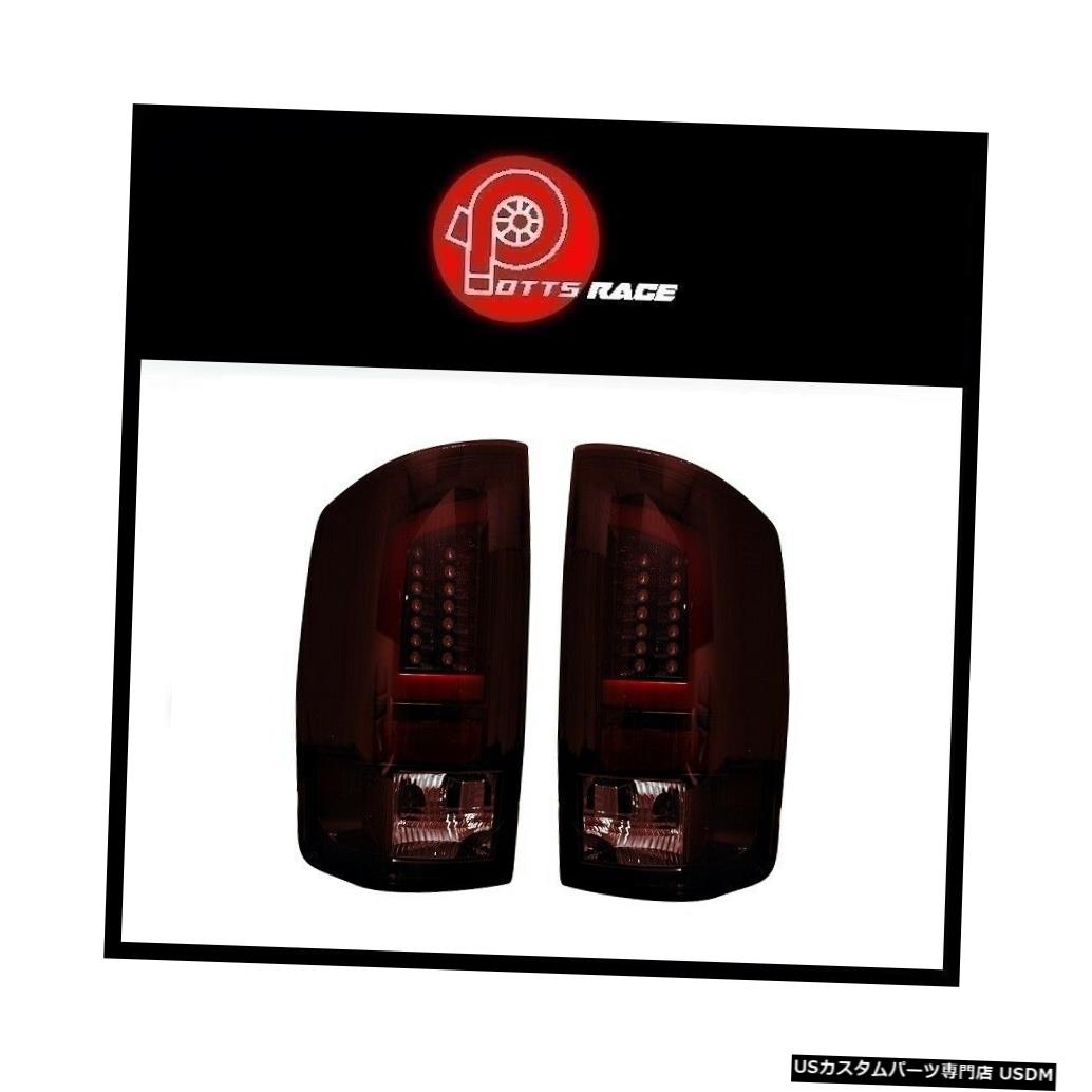 Tail light Recon For 07-08 RAM 1500 & 07-09 2500/3500 TAIL LIGHTS Dark Red Smkd 264379RBK 【並行輸入品】