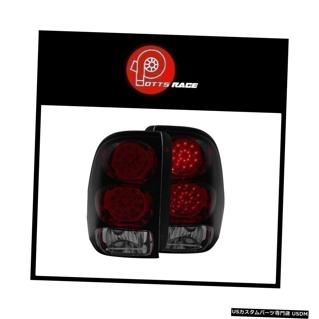 Tail light Anzo 321225-ブラックレッド/スモークLEDテールライトがシボレートレイルブレイザー2002-2009に適合 Anzo 321225 - Black Red/Smoke LED Tail Lights Fits Chevy Trailblazer 2002-2009 【並行輸入品】
