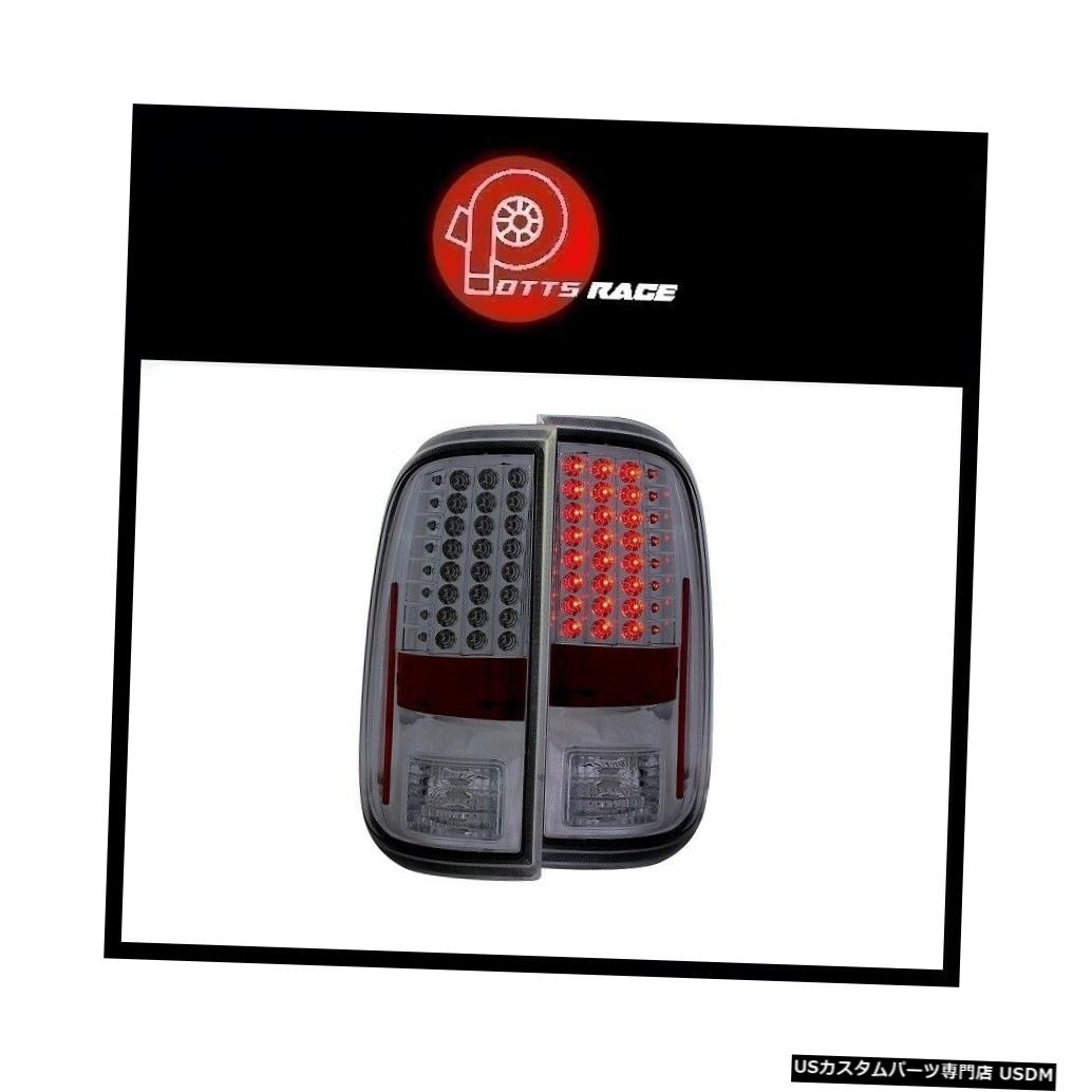 Tail light Anzo 311169-クローム/スモークLEDテールライトはフォードF-250スーパーデューティ2008-2016に適合 Anzo 311169 - Chrome/Smoke LED Tail Lights Fits Ford F-250 Super Duty 2008-2016 【並行輸入品】