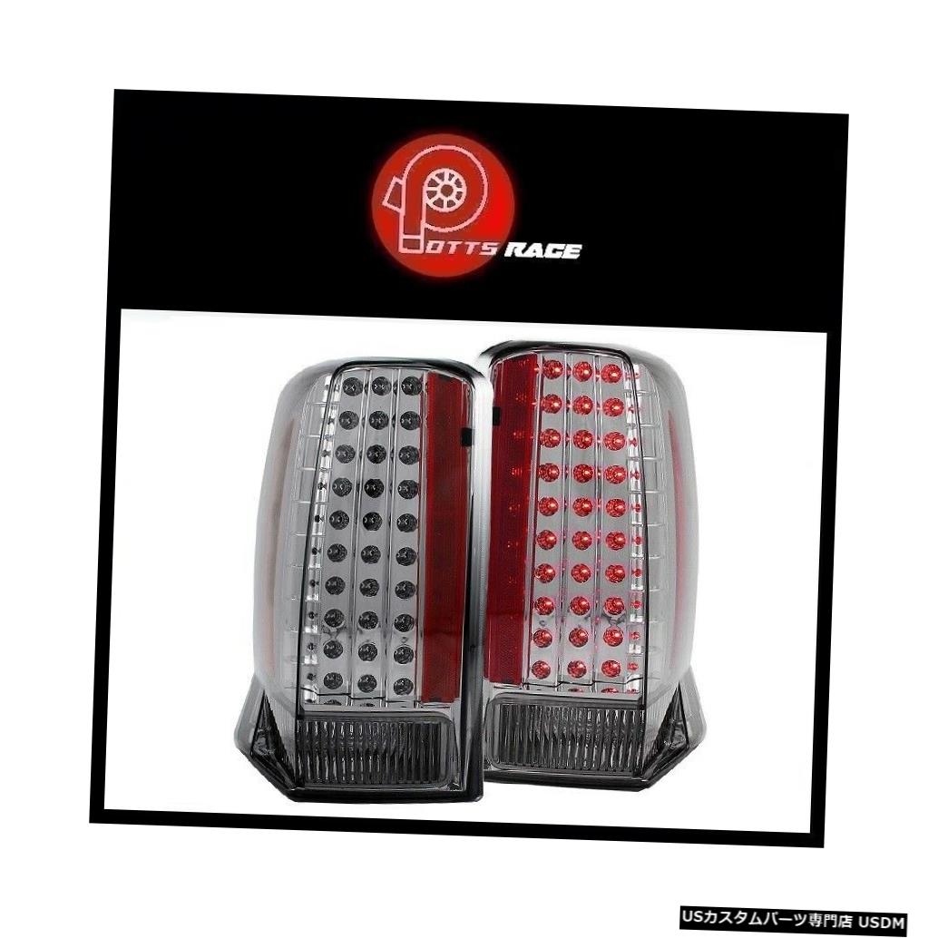 Tail light Anzo 321221-クローム/スモークLEDテールライトは、キャデラックエスカレード2002-2006に適合 Anzo 321221 - Chrome/Smoke LED Tail Lights Fits Cadillac Escalade 2002-2006 【並行輸入品】|カスタムパーツ WORLD倉庫