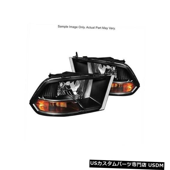 ヘッドライト 09-12ダッジラム1500のスパイダー5042378クリスタルヘッドライト Spyder 5042378 Crystal Headlights For 09-12 Dodge Ram 1500 【並行輸入品】