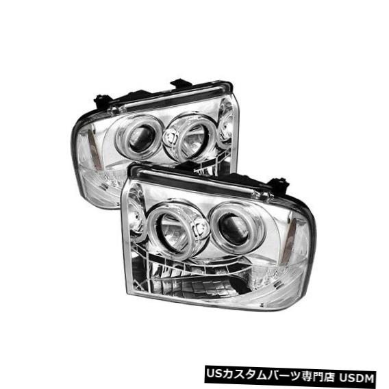 ヘッドライト スパイダー5030153 CCFL LEDプロジェクターヘッドライトブラック05-07フォードF450 SD 2pc NEW Spyder 5030153 CCFL LED Projector Headlight Black For 05-07 Ford F450 SD 2pc NEW 【並行輸入品】