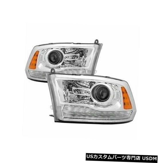 ヘッドライト xTune 9040214 13?17ダッジラム用ORG.MFRスタイルクリスタルヘッドライトクロームNEW xTune 9040214 ORG.MFR Style Crystal Headlights Chrome For 13-17 Dodge Ram NEW 【並行輸入品】