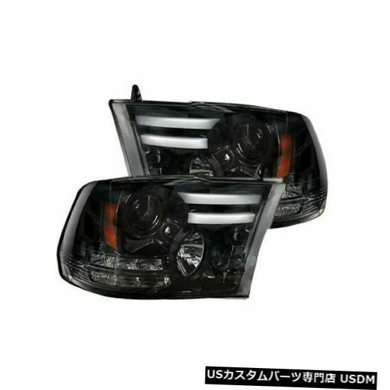 ヘッドライト Recon 264276BKC 14-19ダッジラム2500用スモークブラックプロジェクターヘッドライトキット Recon 264276BKC Smoked Black Projector Headlights Kit for 14-19 Dodge Ram 2500 【並行輸入品】｜カスタムパーツ WORLD倉庫
