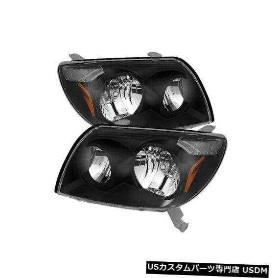 ヘッドライト xTune 9023583 03-05 Toyota 4Runner用クリスタルヘッドライトブラックNEW xTune 9023583 Crystal Headlights Black For 03-05 Toyota 4Runner NEW 【並行輸入品】