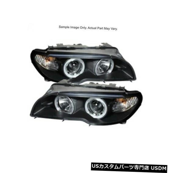 ヘッドライト スパイダー5077141プロジェクターヘッドライト（ブラック）04-06 BMW E46 3シリーズ2 DR用 Spyder 5077141 Projector Headlights(Black) For 04-06 BMW E46 3-Series 2 DR 【並行輸入品】 67,579円