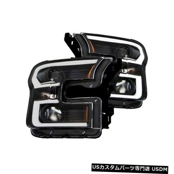 ヘッドライト Anzo 111347プロジェクターヘッドライトセットアンバーレンズ15-17フォードF150 NEW Anzo 111347 Projector Headlight Set Amber Lens For 15-17 Ford F150 NEW 【並行輸入品】