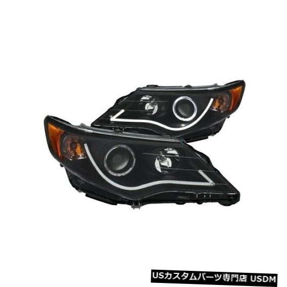 ヘッドライト Anzo 121512プロジェクターヘッドライトセットw / Halo 2pc 12-13 Toyota Camry用NEW Anzo 121512 Projector Headlight Set w/Halo 2pc For 12-13 Toyota Camry NEW 【並行輸入品】