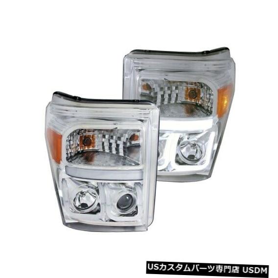 ヘッドライト Anzo 111291プロジェクターヘッドライトセットクリアレンズ、11-16 F550スーパーデューティ用NEW Anzo 111291 Projector Headlight Set Clear Lens For 11-16 F550 Super Duty NEW 【並行輸入品】
