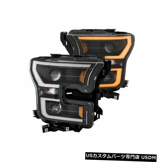 ヘッドライト フォードF-150のAnzo 111357プロジェクター板スタイルスイッチバックヘッドライトランプ Anzo 111357 Projector Plank Style Switchback Head Light Lamp for Ford F-150 【並行輸入品】