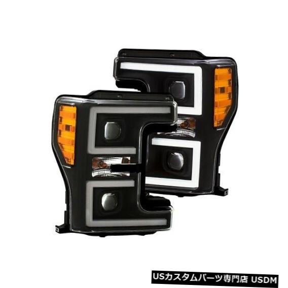ヘッドライト Anzo 111388プロジェクターヘッドライトセット（17-19フォードF350スーパーデューティー用アンバー付き）NEW Anzo 111388 Projector Headlight Set w/Amber For 17-19 Ford F350 Super Duty NEW 【並行輸入品】
