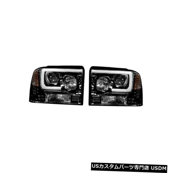ヘッドライト Recon 264193BKCプロジェクターヘッドライトFord Superduty 05-07 F250 / F350 / F450 Recon 264193BKC Projector Headlights For Ford Superduty 05-07 F250/F350/F450 【並行輸入品】