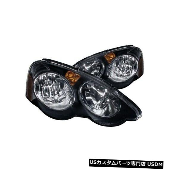 ヘッドライト Anzo 121209クリスタルヘッドライトセット2個、02-04アキュラRSX用 Anzo 121209 Crystal Headlight Set 2pc For 02-04 Acura RSX NEW 【並行輸入品】