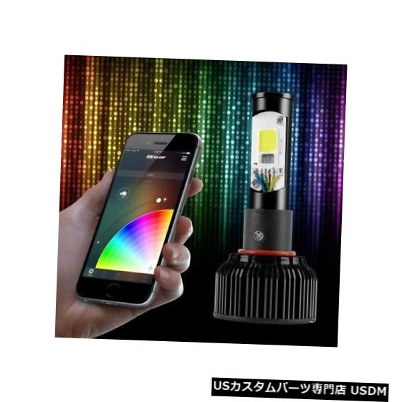 ヘッドライト XK Glow XK042004-H10 H10 2in1 LEDヘッドライト電球キット XK Glow XK042004-H10 H10 2in1 LED Headlight Bulb Kit 【並行輸入品】
