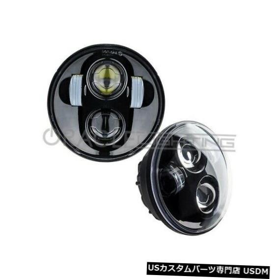 ヘッドライト Oracle 6914-504 5.75インチ交換用LEDヘッドライトブラックベゼル40ワット Oracle 6914-504 5.75 Inch Replacement LED Headlight Black Bezel 40 Watts 【並行輸入品】