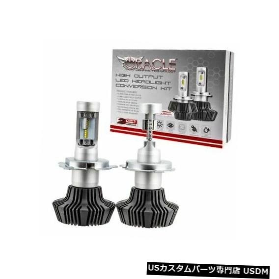 ヘッドライト Oracle 5231-001交換用H4 LEDヘッドライト電球キットホワイト4000+ルーメン Oracle 5231-001 Replacement H4 LED Headlight Bulb Kit White 4000+ Lumen 【並行輸入品】