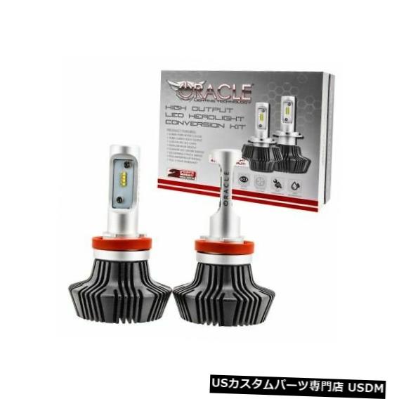 ヘッドライト Oracle 5233-001交換用H8 LEDヘッドライト電球キットホワイト6,000Kルーメン Oracle 5233-001 Replacement H8 LED Headlight Bulb Kit White 6,000K Lumens 【並行輸入品】
