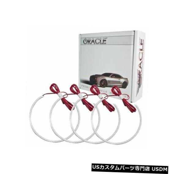 ヘッドライト Oracle 2240-001 SMD LED Haloヘッドライトキットホワイト、2008-2014 Dodgeチャレンジャー用 Oracle 2240-001 SMD LED Halo Headlight Kit White for 2008-2014 Dodge Challenger 【並行輸入品】
