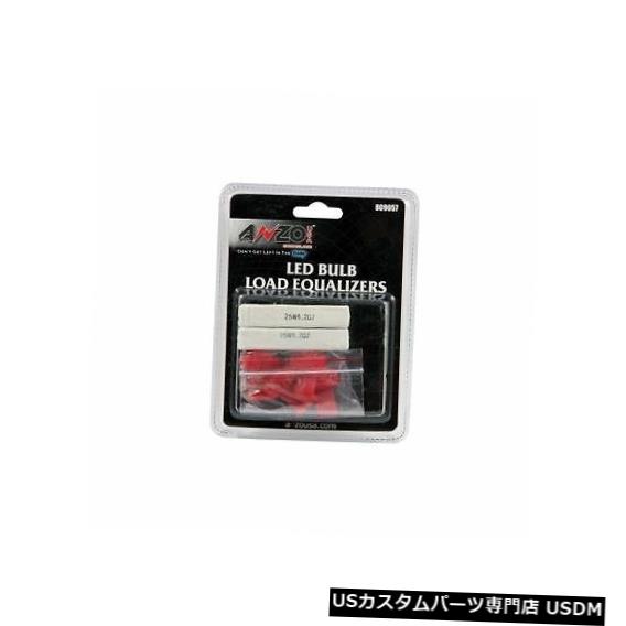 ヘッドライト Anzo USA 809057 L.E.D電球抵抗器キット（ペア）25W / 6.2オーム Anzo USA 809057 L.E.D Light Bulb Resistor Kit (Pair) 25W/6.2 Ohm 【並行輸入品】