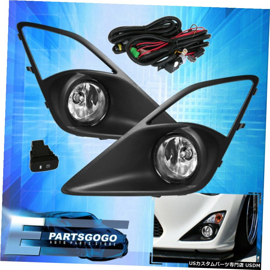 12-16サイオンFRS 86 JDMクリアドライビングランプフォグランプ+ワイヤーハーネスキット For 12-16 Scion FRS 86 JDM Clear Driving Fog Lights Lamps + Wiring Harness Kit 【並行輸入品】 34,249円