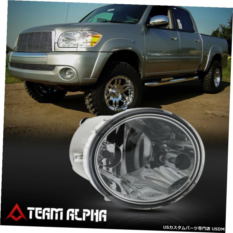 はめあい2000-2007トヨタセコイア/タンドラ[RH旅客サイド]クリアOEバンパーフォグランプ Fits 2000-2007 Toyota Sequoia/Tundra[RH Passenger Side]Clear OE Bumper Fog Light 【並行輸入品】