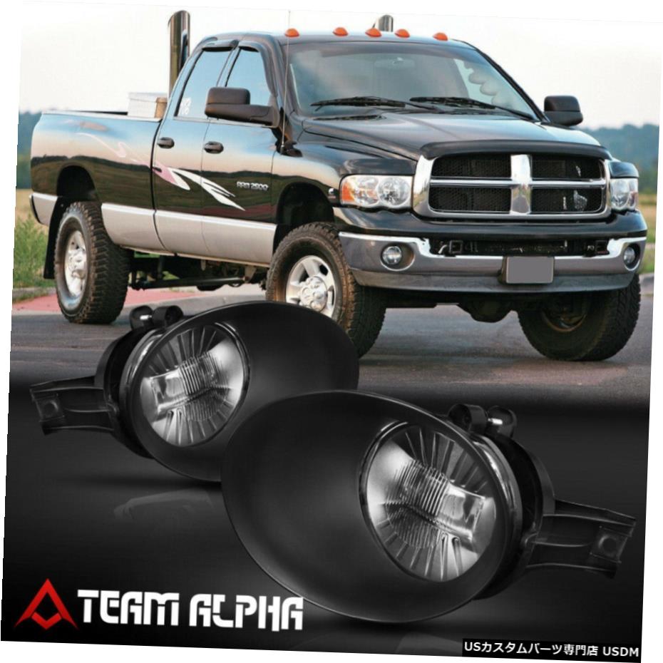 フィット2002-2009ラムクリア{6000K HI-POWER LED}フォグライトW /スイッチ+ハーネス+ベゼル Fits 2002-2009 Ram Clear {6000K HI-POWER LED} Fog Light w/Switch+Harness+Bezel 【並行輸入品】