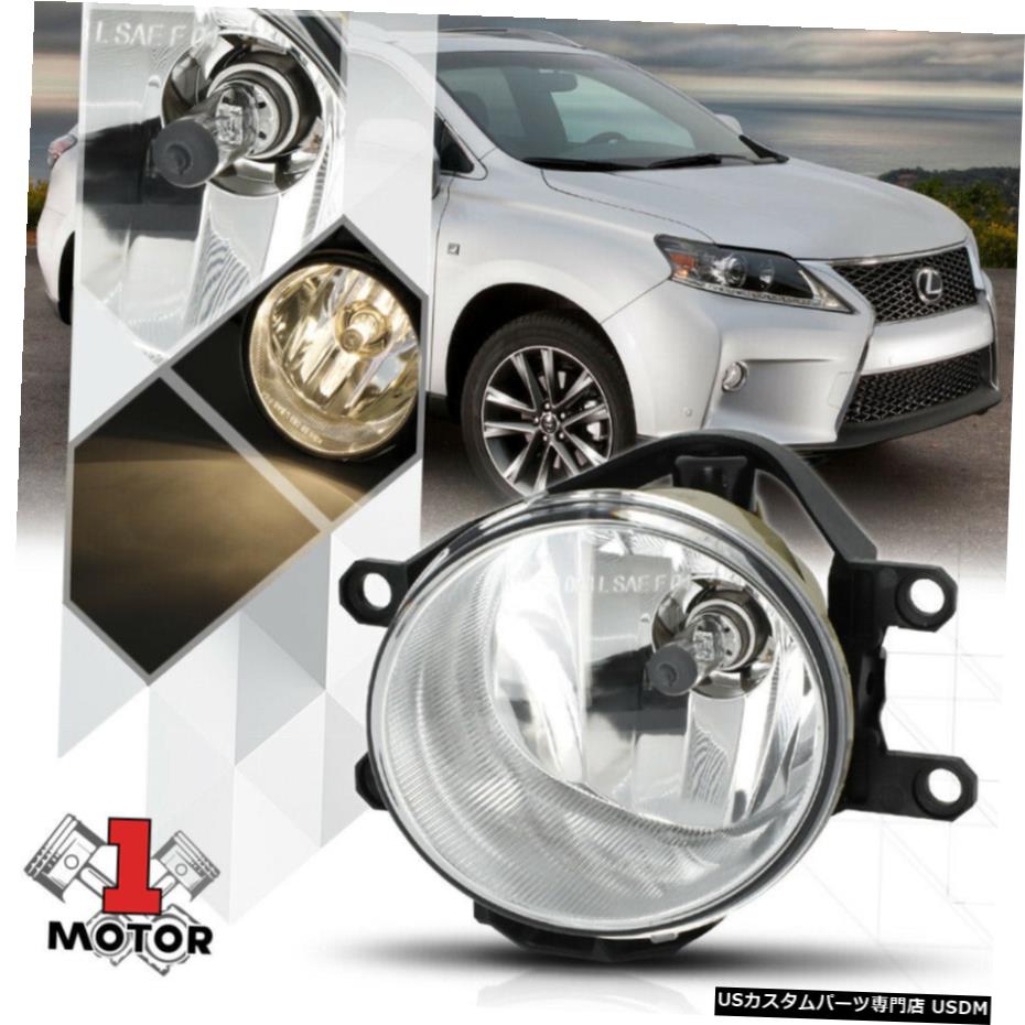 12-18 4ランナー/カローラ/ハイランダー/プリウス用L OEスタイルの交換フォグライトランプ L OE Style Replacement Fog Light Lamp for 12-18 4Runner/Corolla/Highlander/Prius 【並行輸入品】