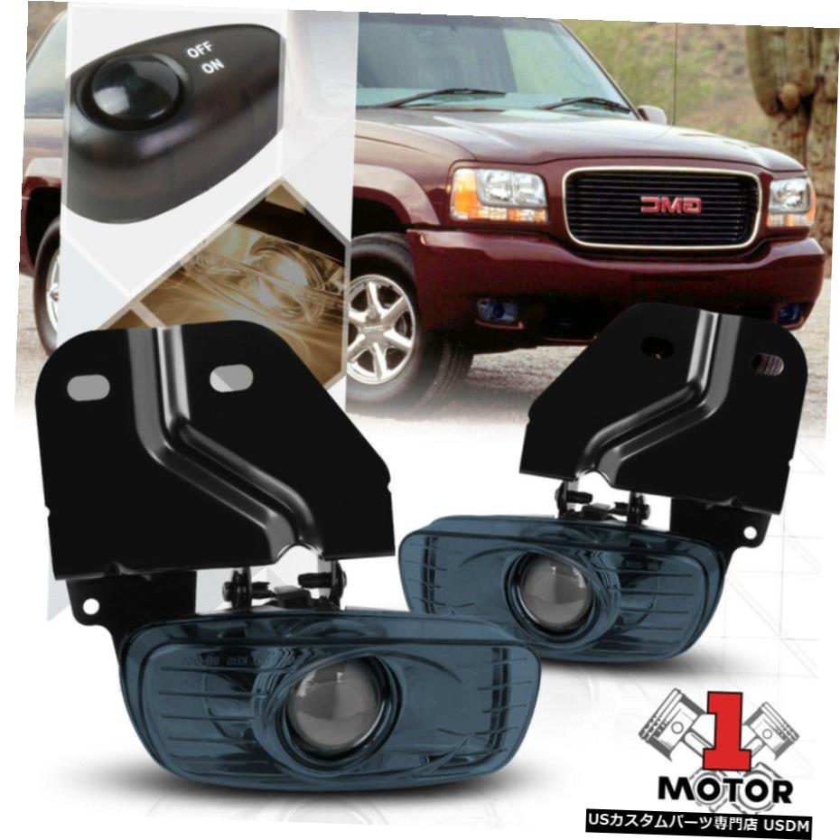 煙プロジェクターフォグランプランプワット/スイッチ+ハーネス99から00エスカレード/ユーコンデナリ用 Smoke Projector Fog Light Lamps w/Switch+Harness for 99-00 Escalade/Yukon Denali 【並行輸入品】