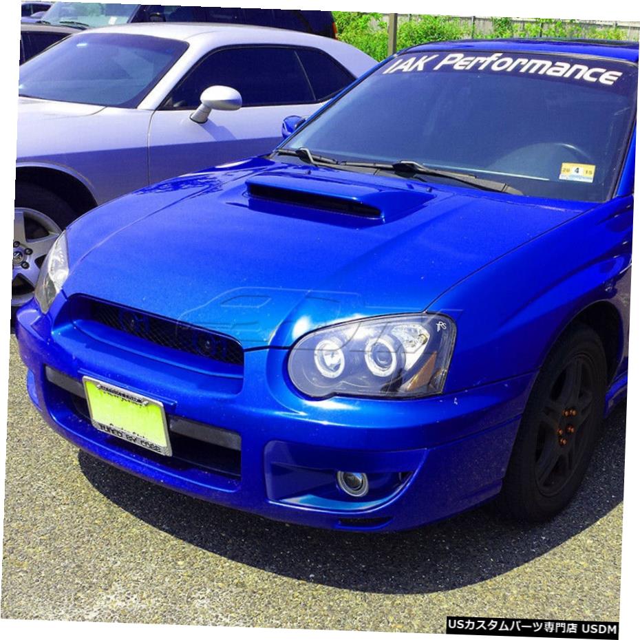 04-05スバルインプレッサWRX STI用ブルーフォグライトランプバンパーベゼルカバーの塗装 Painted Blue Fog Light Lamp Bumper Bezel Cover For 04-05 Subaru Impreza WRX STi 【並行輸入品】
